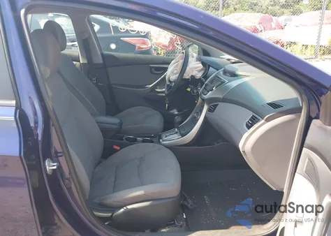 2013 Hyundai Elantra Gls z USA, uszkodzony, nr VIN 5NPDH4AE8DH329842